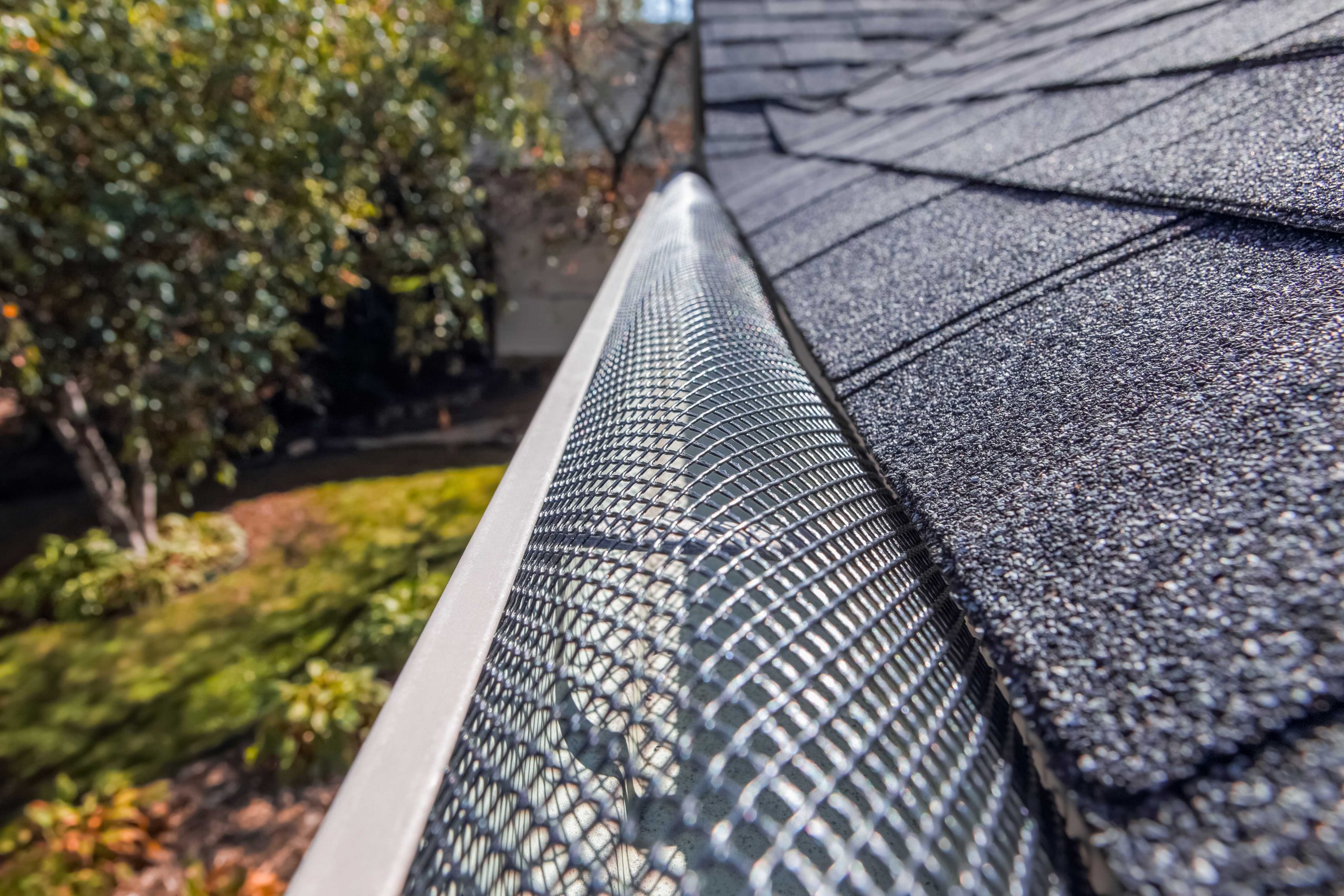 Don’t let the debris enter your gutter pipes with these gutter guards. For installation call us the gutter installation expert in Acworth